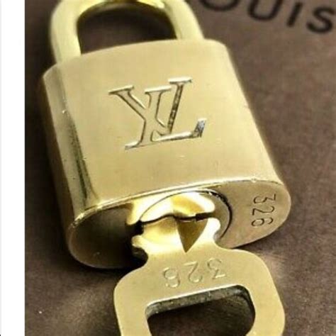 authentic louis vuitton lock key.